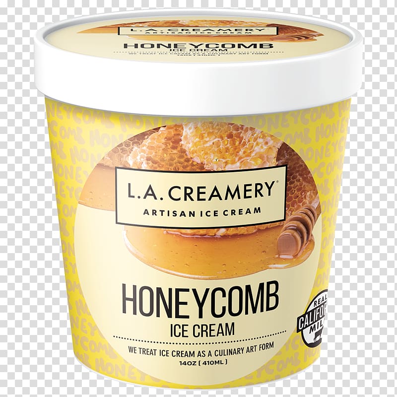 Honeycomb toffee Ice cream Hokey pokey Nestlé Crunch, ice cream transparent background PNG clipart