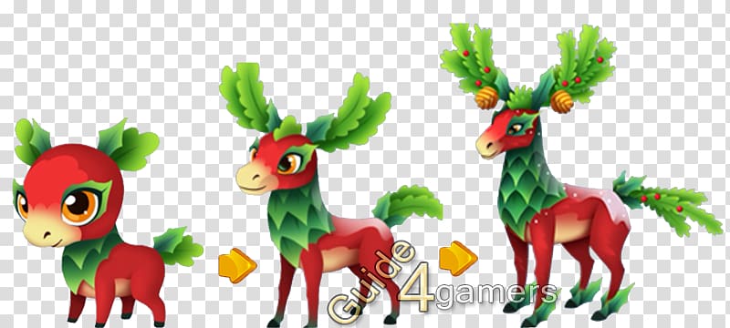 Reindeer Antler Christmas ornament, Fantasy Forest transparent background PNG clipart