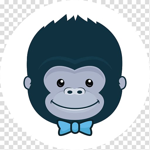 monkey illustration, Kong Logo transparent background PNG clipart