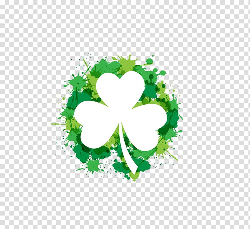 Shamrock Saint Patricks Day , Clover transparent background PNG clipart