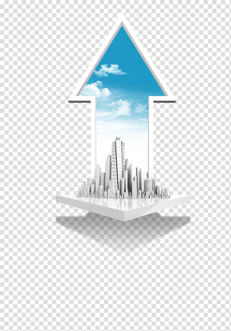 Creativity Building hot water dispenser Arrow, Creative arrow transparent background PNG clipart