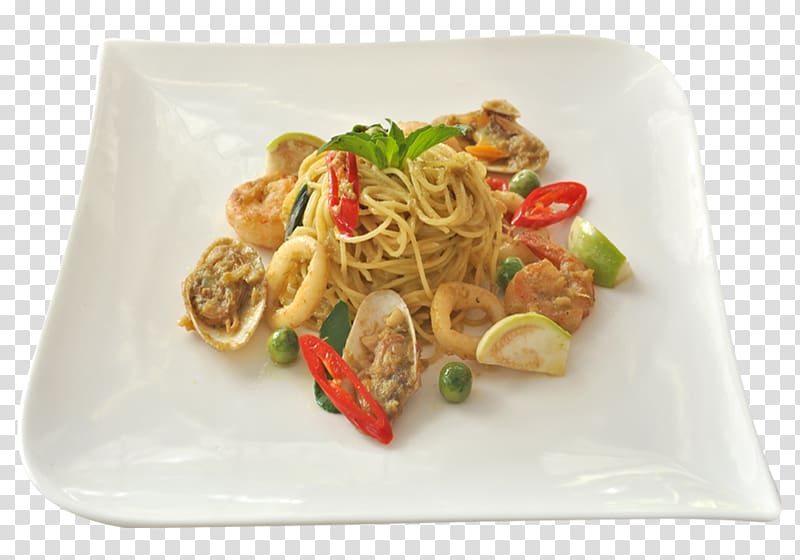 Spaghetti Pasta Green curry Vegetarian cuisine Lasagne, lasagna pasta noodles transparent background PNG clipart