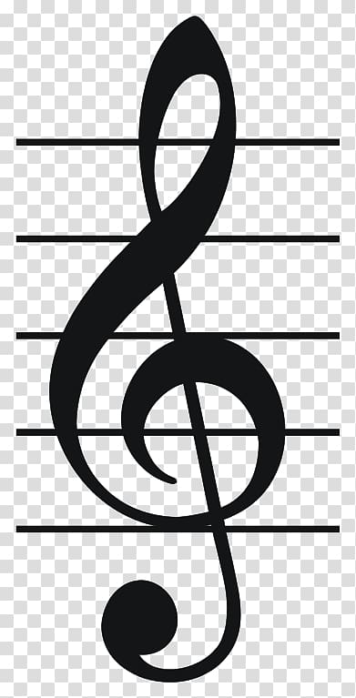 Clef Treble Staff Musical note, musical note transparent background PNG clipart