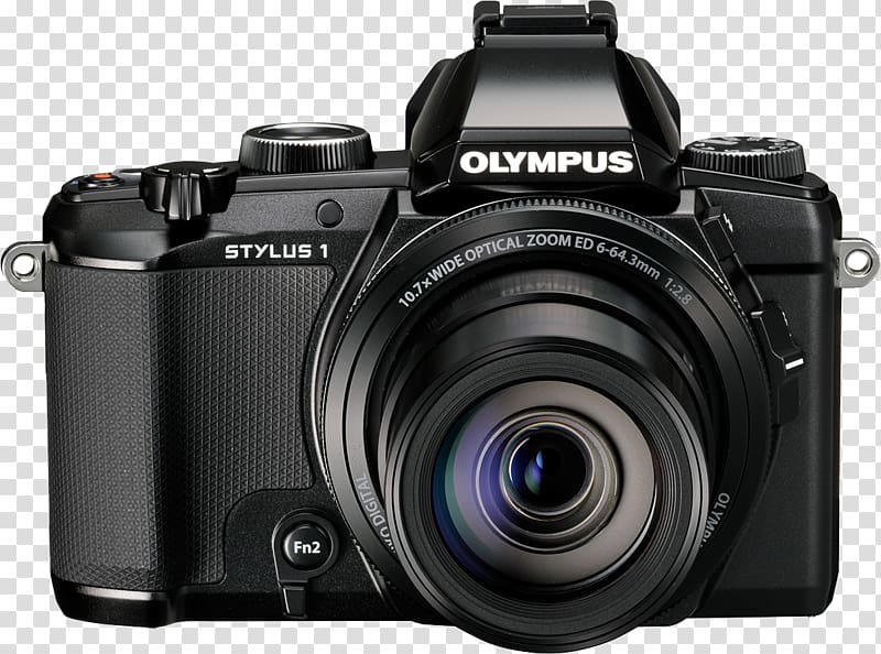 Point-and-shoot camera Olympus Megapixel Bridge camera, Camera transparent background PNG clipart