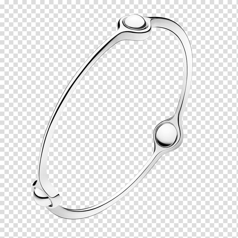 Bracelet Jewellery Earring Silver Bangle, Jewellery transparent background PNG clipart