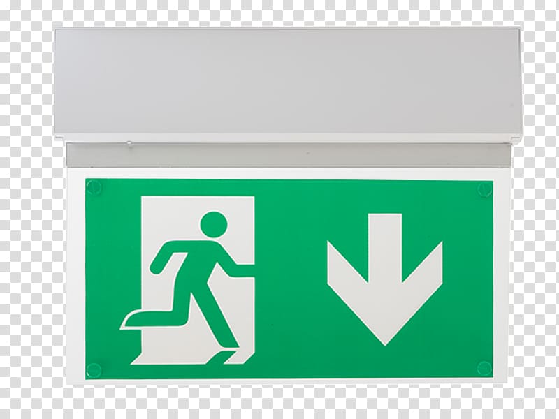 Exit sign Emergency exit Light Sticker, light transparent background PNG clipart