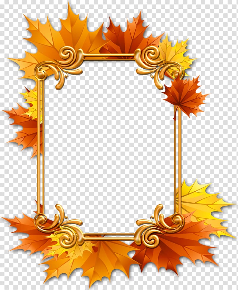 Frames Maple leaf Window, thanksgiving transparent background PNG clipart