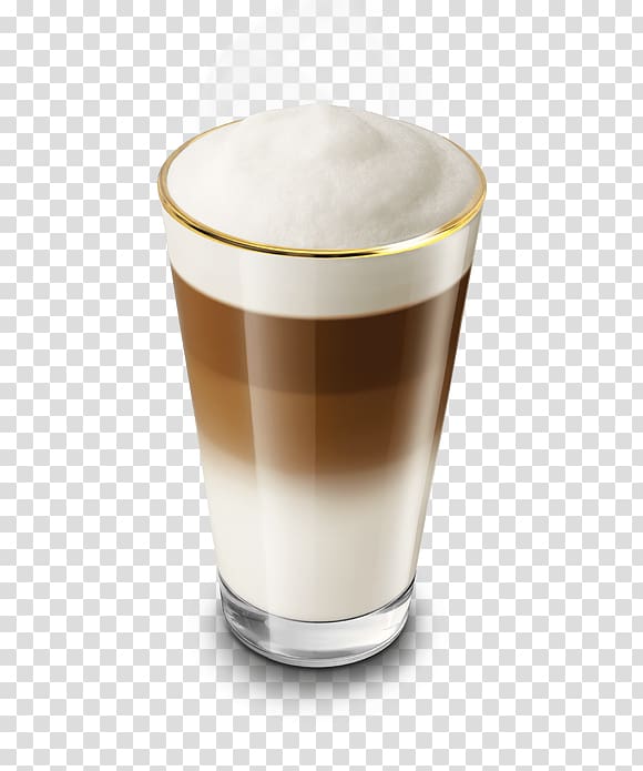 Latte macchiato Coffee Cafe Caffè macchiato, Coffee latte transparent background PNG clipart
