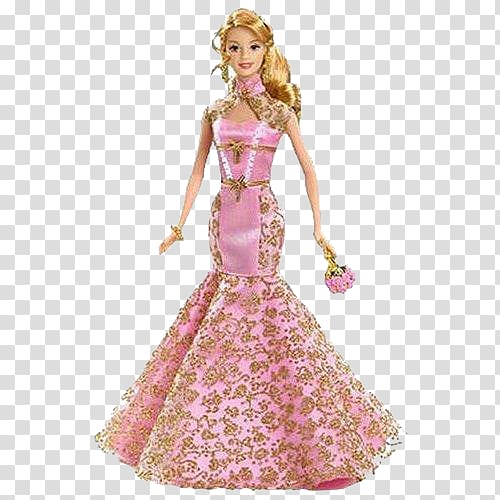 Chinese New Year Barbie Doll Happy New Year Barbie Doll, Barbie doll transparent background PNG clipart