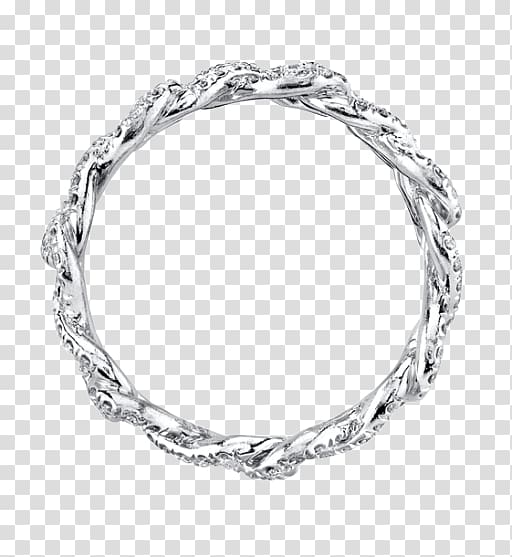 Jewellery Bracelet Silver Clothing Accessories Bangle, diamonds sparkle transparent background PNG clipart