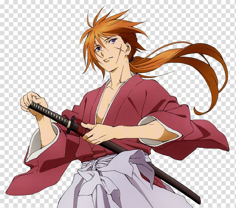 Kenshin Himura Ichigo Kurosaki Rurouni Kenshin Anime Art, samurai transparent background PNG clipart