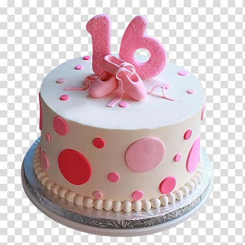 Birthday cake Wedding cake Cupcake Cake decorating, PINK CAKE transparent background PNG clipart