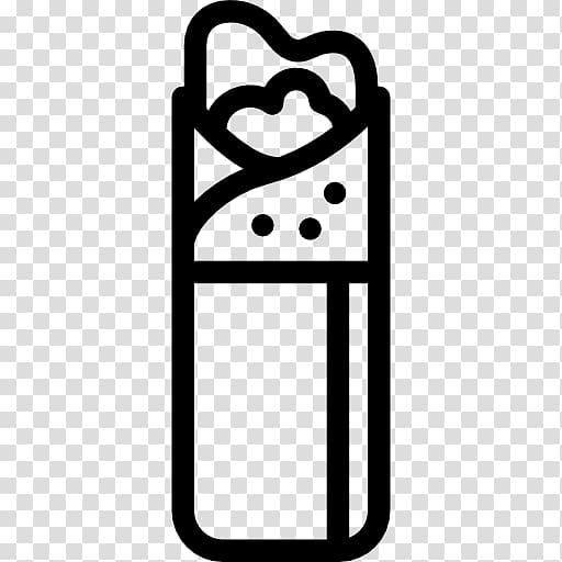 Doner kebab Burrito Shawarma Wrap, mexican food transparent background PNG clipart