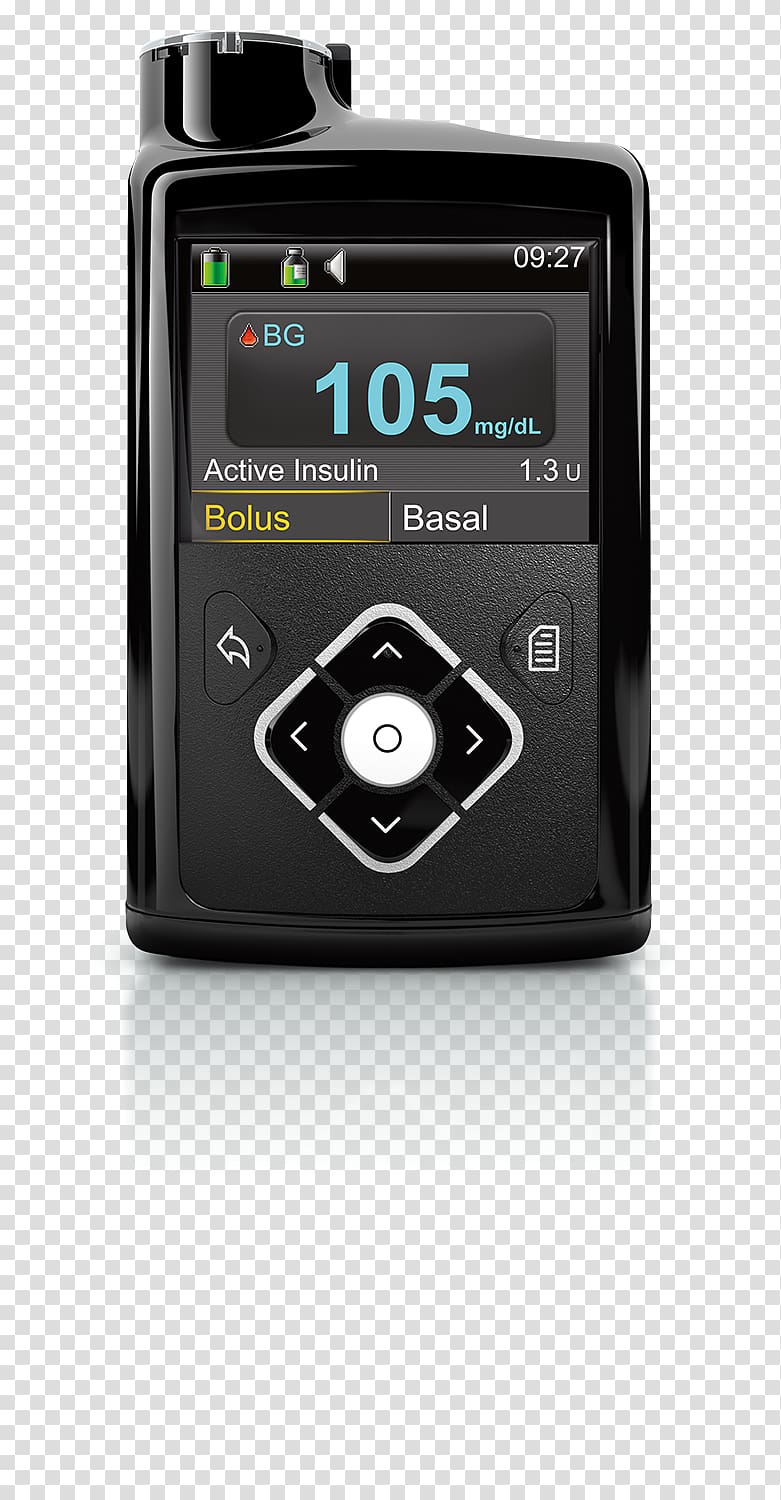 Minimed Paradigm Medtronic Insulin pump Blood Glucose Meters Blood glucose monitoring, Insulin Pump transparent background PNG clipart