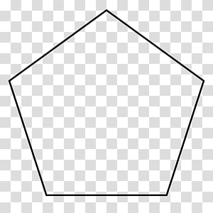 Pentagon Shape Geometry Parallelogram Coloring book, shape transparent background PNG clipart thumbnail