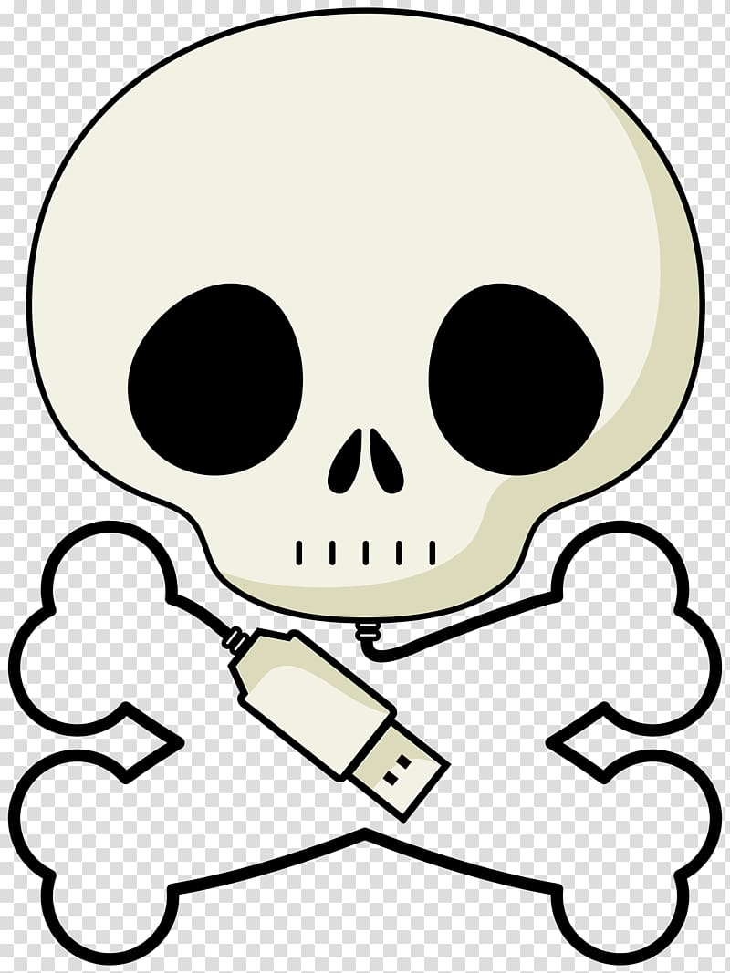 Skull and crossbones Human skull symbolism , skulls transparent background PNG clipart