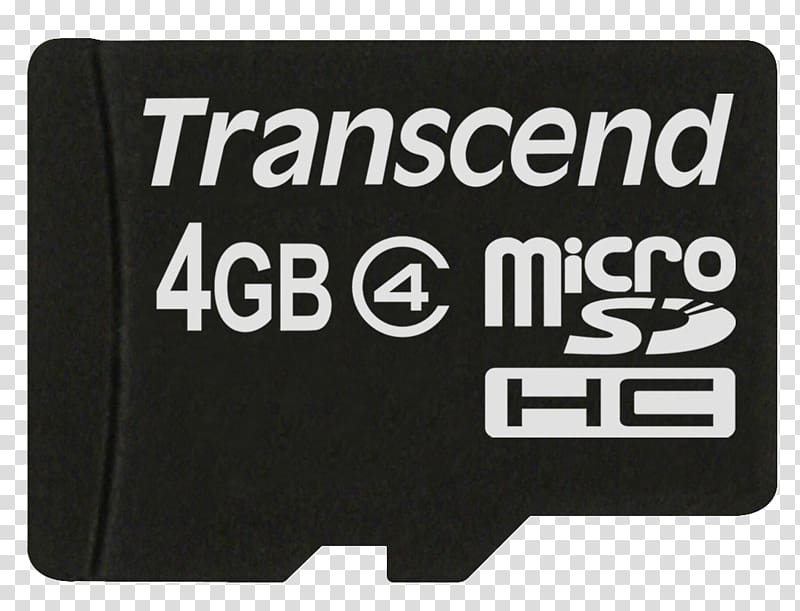 Flash Memory Cards Secure Digital Computer data storage Transcend Information MicroSD, others transparent background PNG clipart