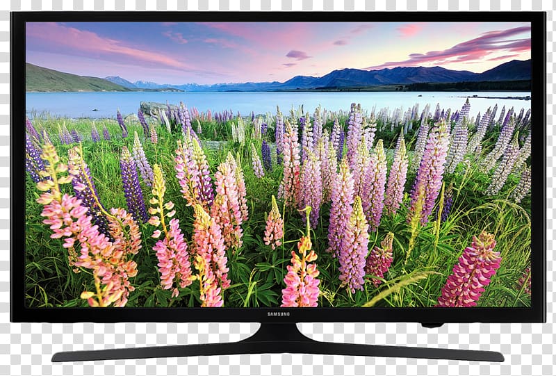 Samsung flat screen TV, 1080p LED-backlit LCD Samsung High-definition television 4K resolution, Television transparent background PNG clipart