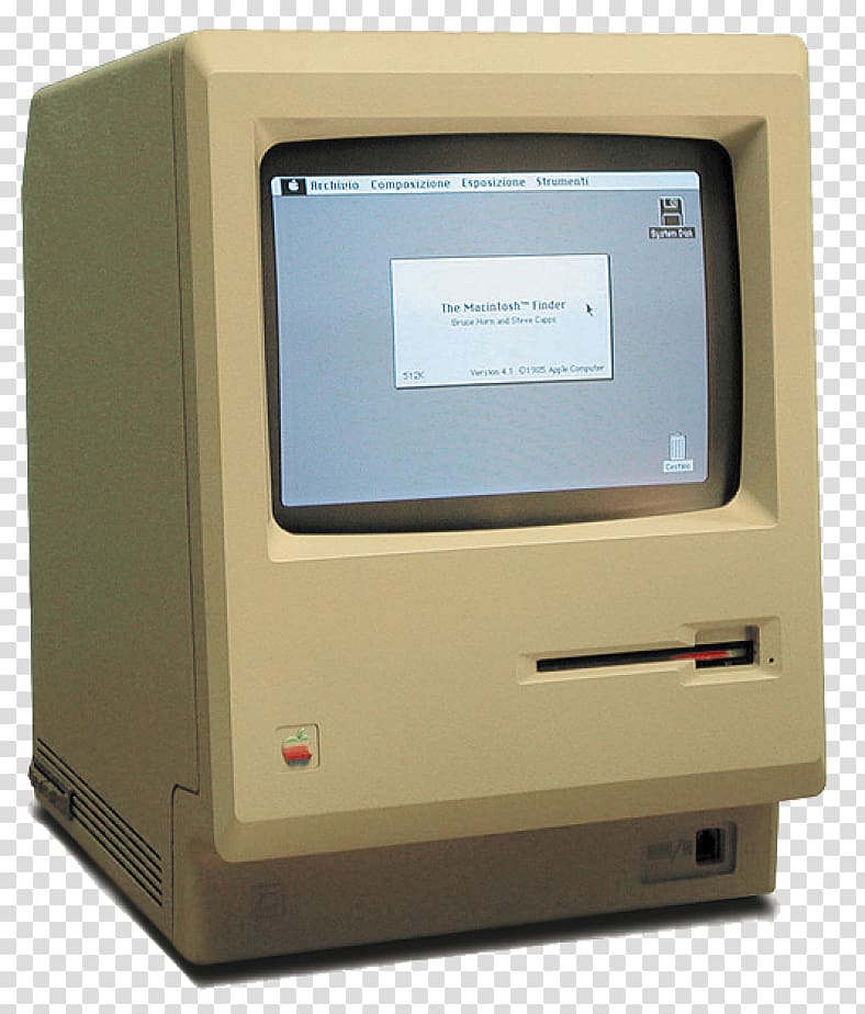 Macintosh 128K Computer Cases & Housings Apple PowerBook, apple transparent background PNG clipart