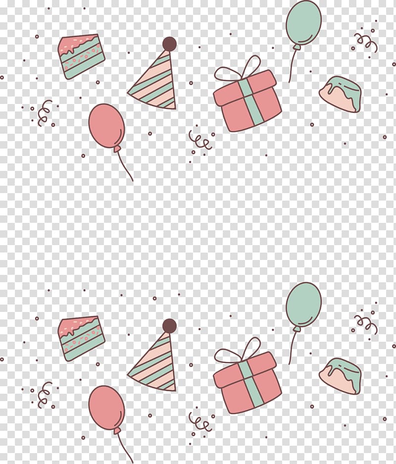 Birthday cake Computer file, Floating birthday balloon cake transparent background PNG clipart