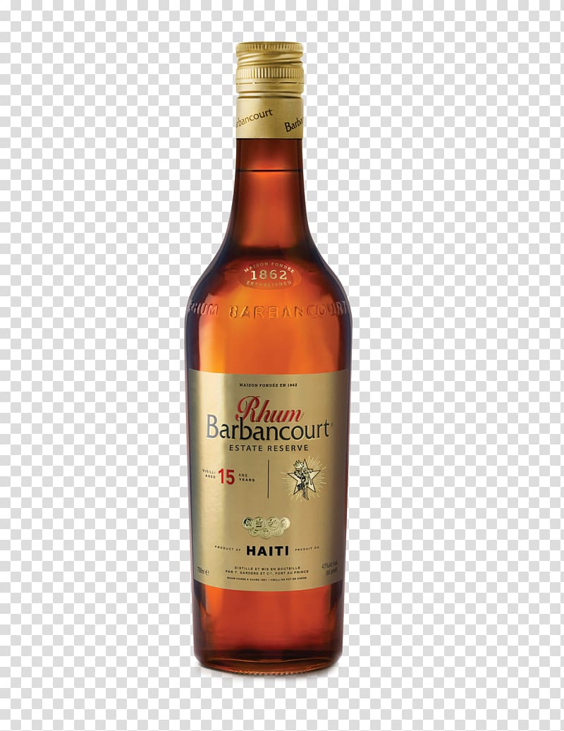 Rhum Barbancourt Distilled beverage Rum Absinthe Drink, rhum transparent background PNG clipart
