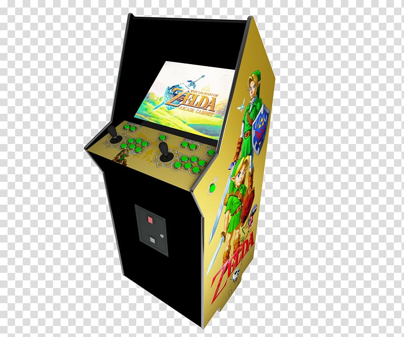 The Legend of Zelda Arcade cabinet Triforce Mario Series Jeu vidéo d'arcade, the legend of zelda transparent background PNG clipart