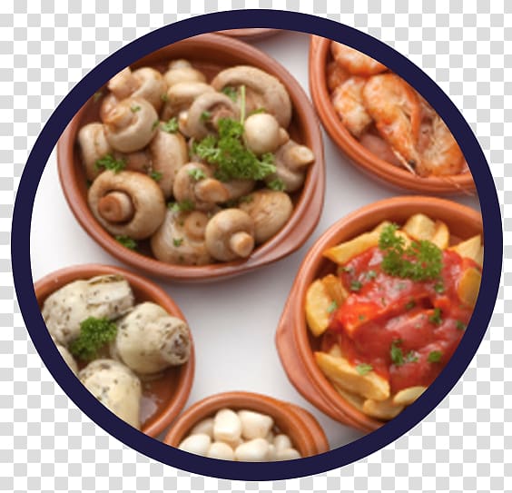 Tapas Patatas bravas Squid as food Vegetarian cuisine Chinese cuisine, tapas transparent background PNG clipart