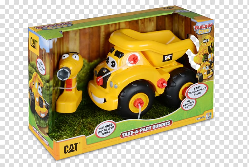Caterpillar Inc. Caterpillar D9 Dump truck Toy, Cat toy transparent background PNG clipart