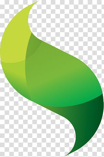 green leaf logo, Sensa Touch Logo transparent background PNG clipart