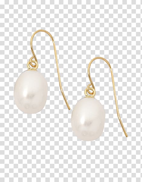 Cultured freshwater pearls Earring Jewellery Necklace, Gold Pearl transparent background PNG clipart