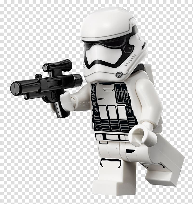 Lego Star Wars: The Force Awakens Stormtrooper Lego minifigure, stormtrooper transparent background PNG clipart