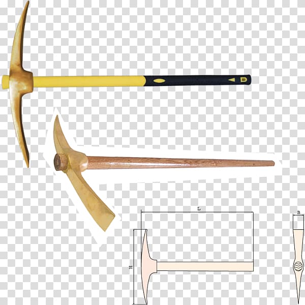 Pickaxe Gardening Forks Line Agriculture, line transparent background PNG clipart