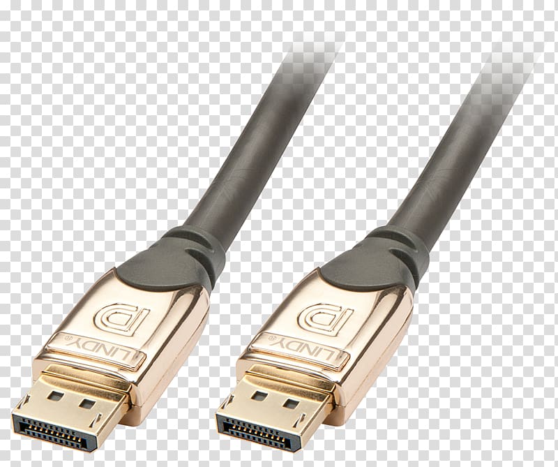 Mini DisplayPort Electrical cable Lindy Electronics Adapter, others transparent background PNG clipart