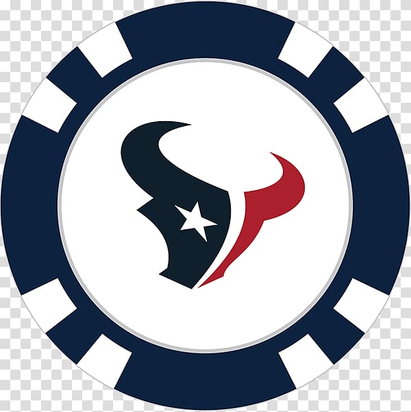 Casino token Poker Game, houston texans transparent background PNG clipart