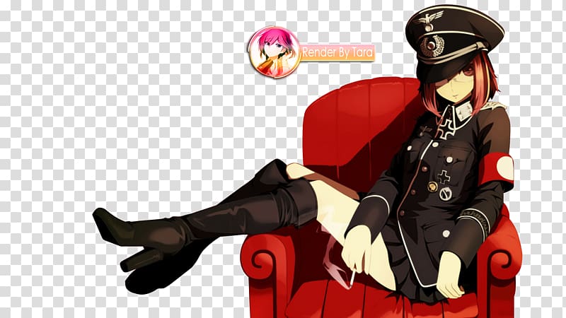 Anime Nazism Female Manga, uniform transparent background PNG clipart