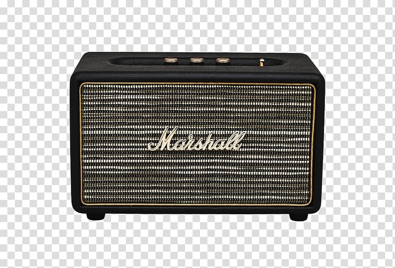 Wireless speaker Bluetooth Marshall Acton Loudspeaker Multiroom, bluetooth transparent background PNG clipart