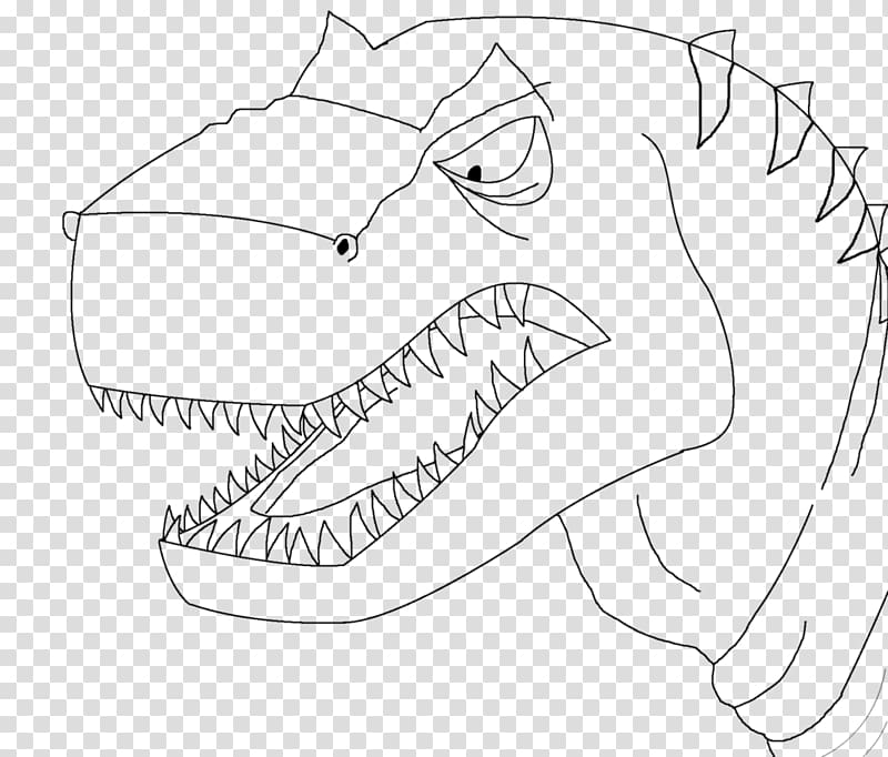 The Sharptooth Chomper Drawing Line art The Land Before Time, the land before time 2 sharptooth transparent background PNG clipart