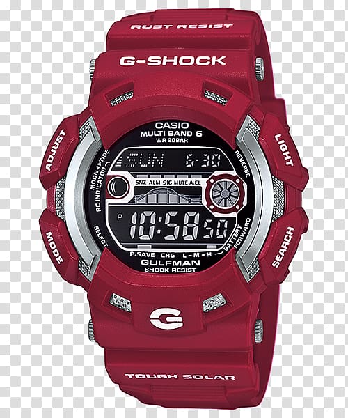 Casio G-Shock Frogman Casio G-Shock Frogman Watch Casio Wave Ceptor, Watch Parts transparent background PNG clipart