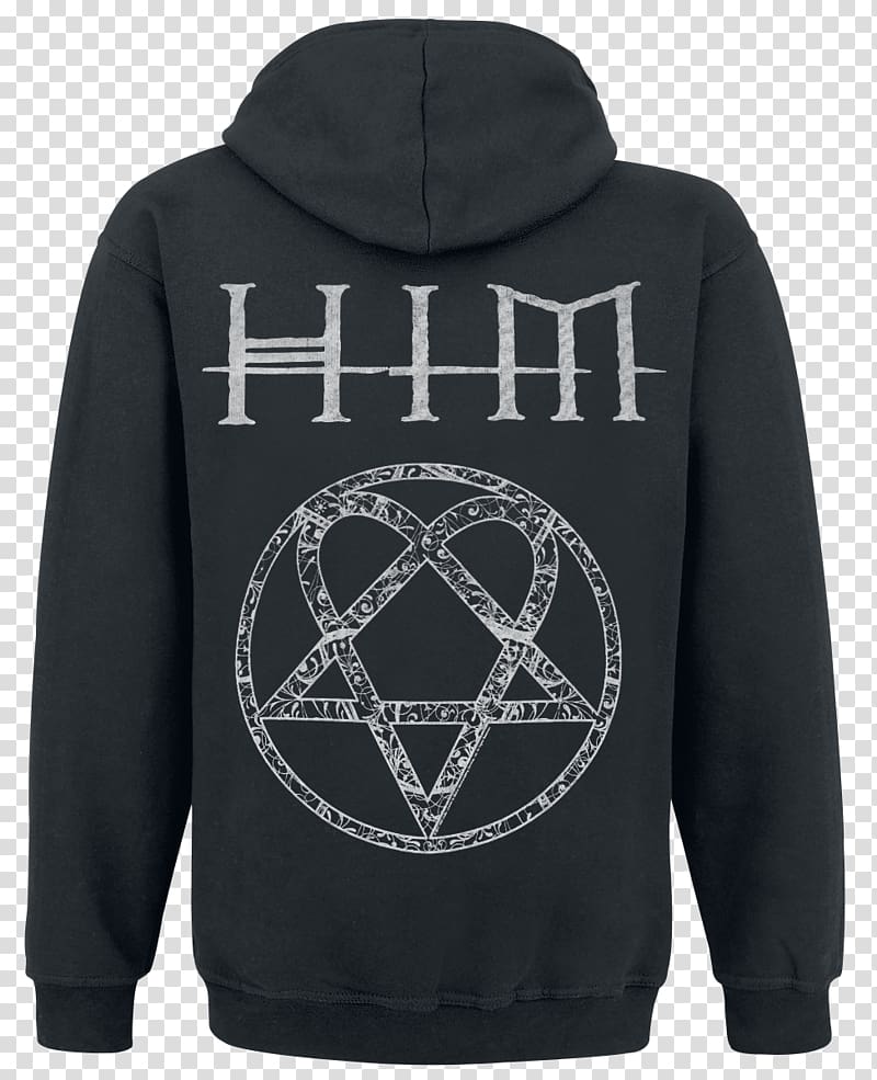 T-shirt Hoodie Heartagram Jacket, T-shirt transparent background PNG clipart