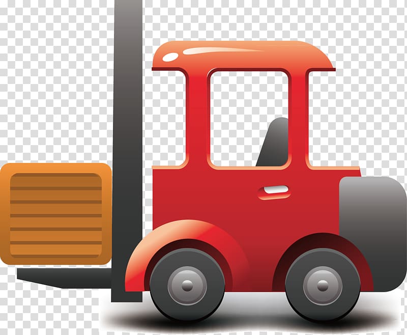 Car Automotive design Transport, decorative hand-painted tractor transparent background PNG clipart