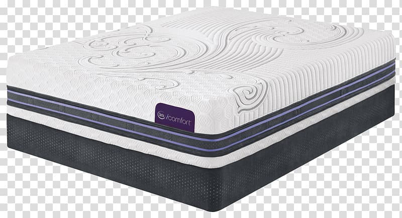 Mattress Serta Memory foam Bed, Mattress transparent background PNG clipart