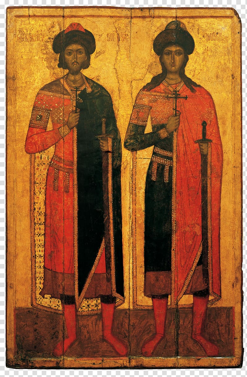 Boris et Gleb Boris and Gleb Saint Christianity Grand prince, martyrs transparent background PNG clipart