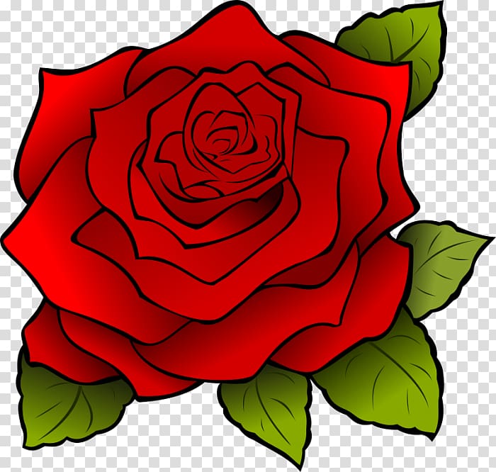 Drawing Rose Cartoon , rose transparent background PNG clipart
