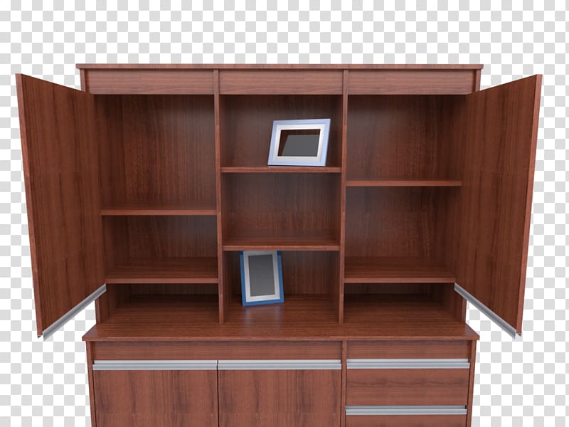 Shelf Chest of drawers Cabinetry Bookcase, Tabaco transparent background PNG clipart