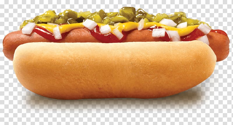 hotdog with bun art, Hot Dog Side transparent background PNG clipart