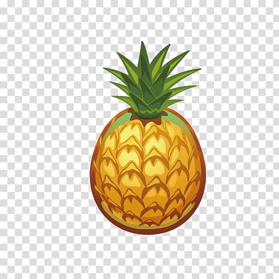 Pineapple , Delicious pineapple transparent background PNG clipart