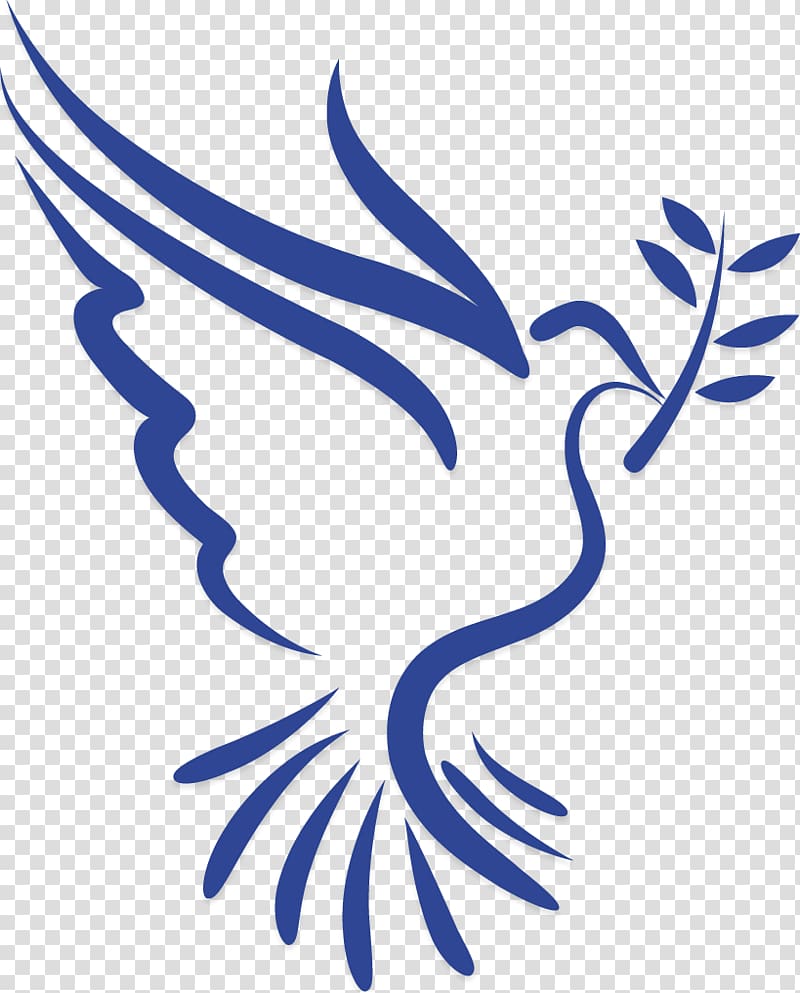 Columbidae Doves as symbols Holy Spirit , symbol transparent background PNG clipart