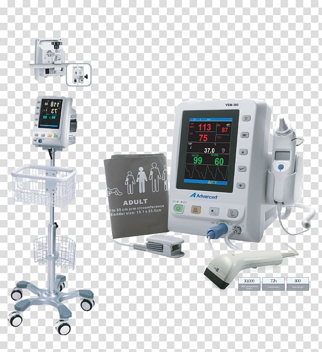 Monitoring Vital signs Computer Monitors Patient Medical Equipment, blood pressure transparent background PNG clipart