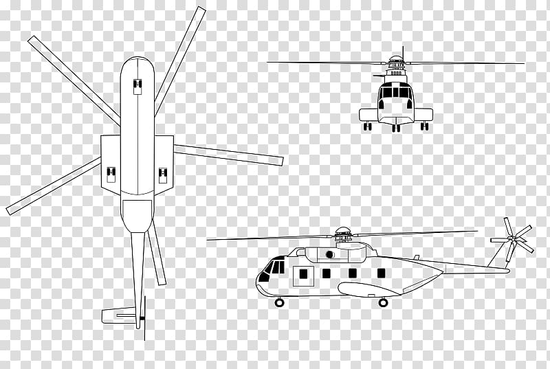 Sikorsky S-61R Sikorsky SH-3 Sea King Helicopter rotor, helicopter transparent background PNG clipart