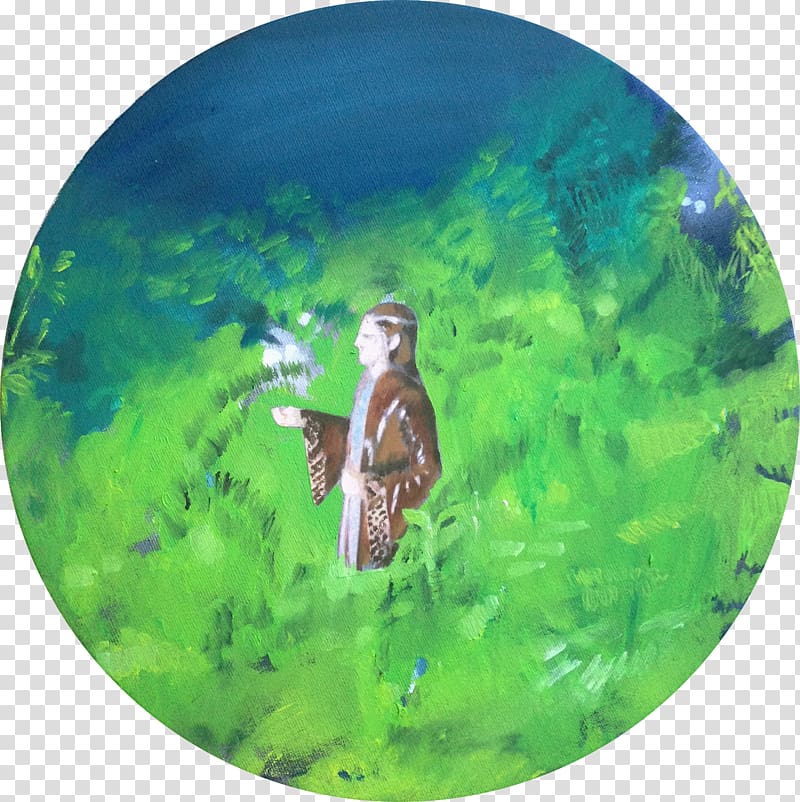 Elrond Rivendell Oil painting, painting transparent background PNG clipart